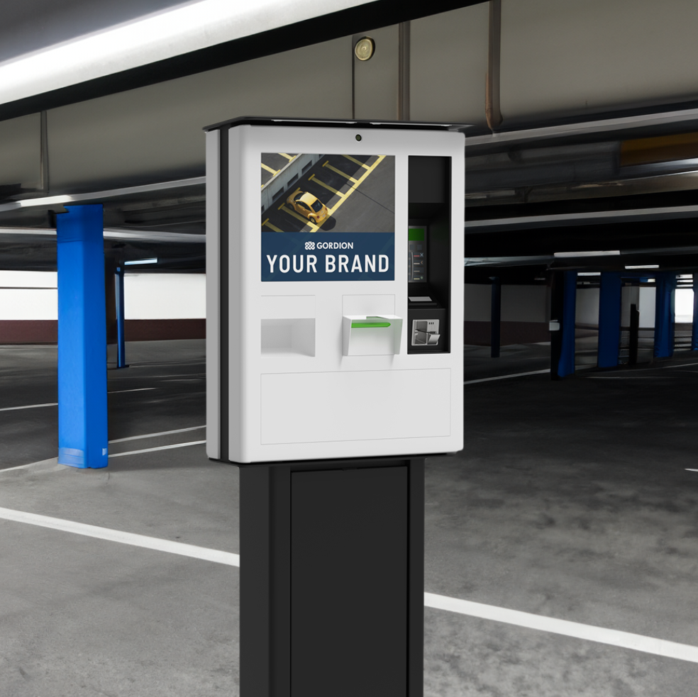 Picture of a Gordion parking kiosk