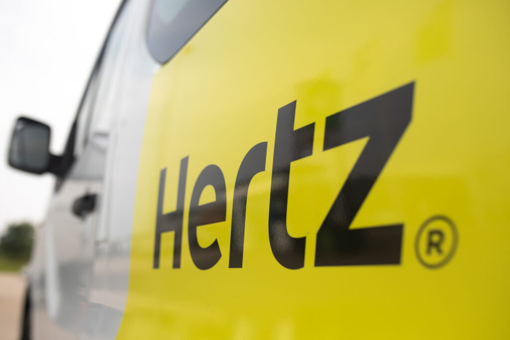 Hertz self-service car rental
